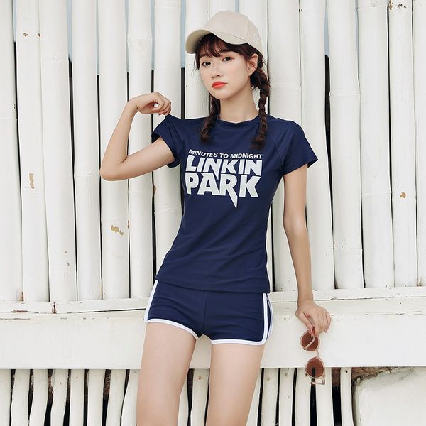 swimsuit women' split three piece 2020 new conservative spring skirt large fashion student sports swimsuit, Red;black
swimsuit women' split three piece 2020 new conservative spring skirt large fashion student sports swimsuit, Red;black