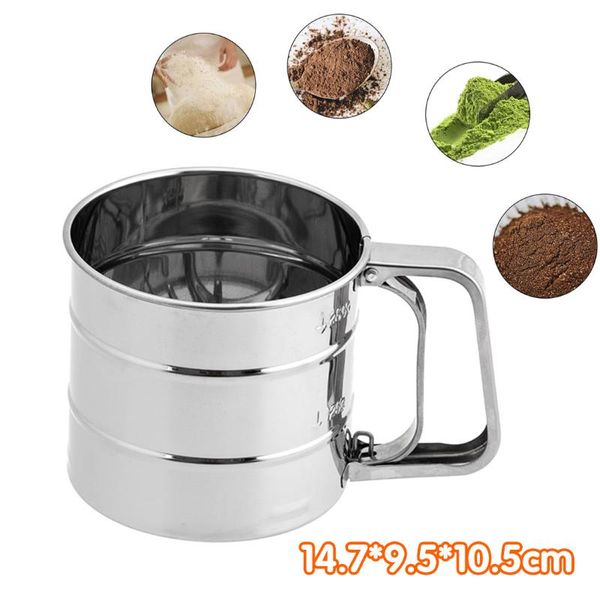 stainless sugar shaker sieve cup shape bakeware baking pastry tools steel mesh flour sifter mechanical icing &
stainless sugar shaker sieve cup shape bakeware baking pastry tools steel mesh flour sifter mechanical icing &