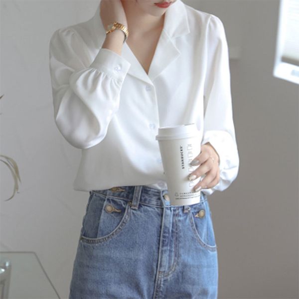 women's blouses & shirts arrival autumn korea fashion women notched collar ol white office lady sleeve casual blouse femme m5
women's blouses & shirts arrival autumn korea fashion women notched collar ol white office lady sleeve casual blouse femme m5
