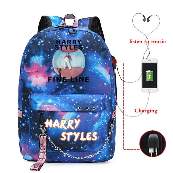 backpack mochila 2021 fashion brand harry styles fine line school bags for teenage girls usb charging travel backbag
backpack mochila 2021 fashion brand harry styles fine line school bags for teenage girls usb charging travel backbag