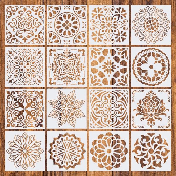 16pcs mandala drawing dot painting templates stencils tool for diy art decor gift wrap
16pcs mandala drawing dot painting templates stencils tool for diy art decor gift wrap