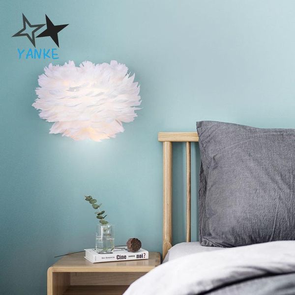 nordic walllamp led simple modern living room bedroom creative feather lamp children's house decoration lighting wall
nordic walllamp led simple modern living room bedroom creative feather lamp children's house decoration lighting wall