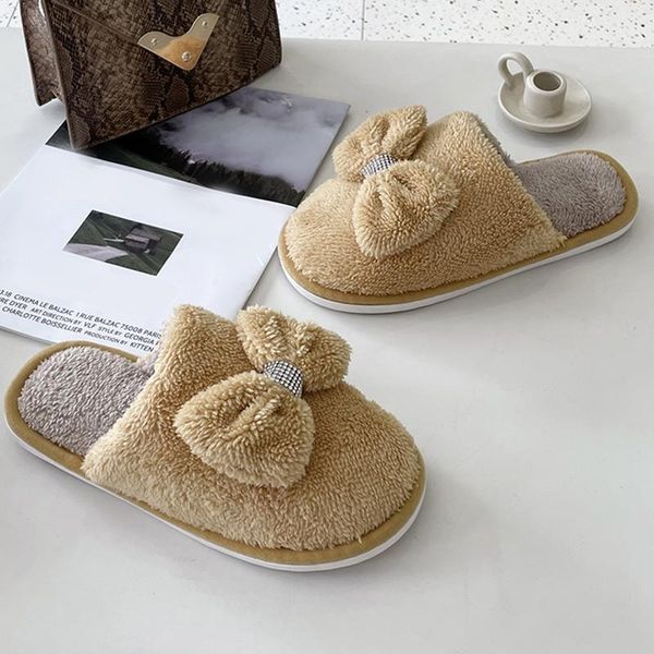 slippers winter women flat female warm butterfly knot house slipper ladies comfortable indoor home cotton shoes women's footwear, Black
slippers winter women flat female warm butterfly knot house slipper ladies comfortable indoor home cotton shoes women's footwear, Black