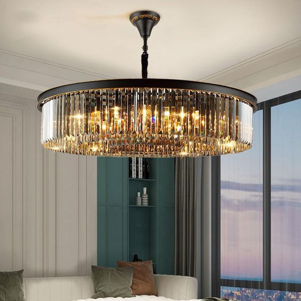 chandeliers e14 luxury led black crystal round living room bedroom chandelier atmosphere
chandeliers e14 luxury led black crystal round living room bedroom chandelier atmosphere