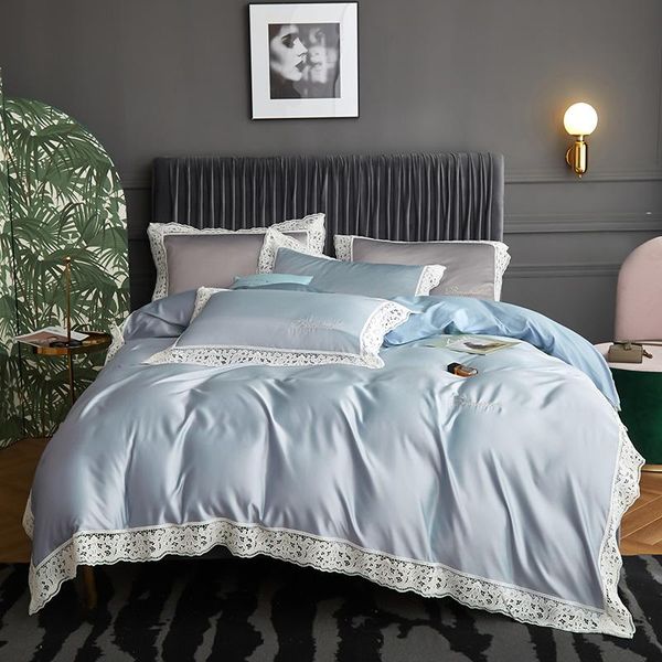 bedding sets sky blue purple rice white pink gray satin cotton set washed silk lace duvet cover bed linen fitted sheet pillowcases
bedding sets sky blue purple rice white pink gray satin cotton set washed silk lace duvet cover bed linen fitted sheet pillowcases