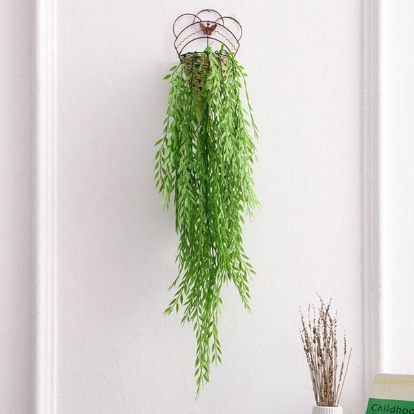 decorative flowers & wreaths green artificial hanging vine 90cm leaves fake leaf garland dark
decorative flowers & wreaths green artificial hanging vine 90cm leaves fake leaf garland dark