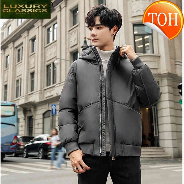 down brand men winter coat jacket hooded clothing 2021 thick warm short duck parka coats overcoat hiver ropa lw1652, Black
down brand men winter coat jacket hooded clothing 2021 thick warm short duck parka coats overcoat hiver ropa lw1652, Black