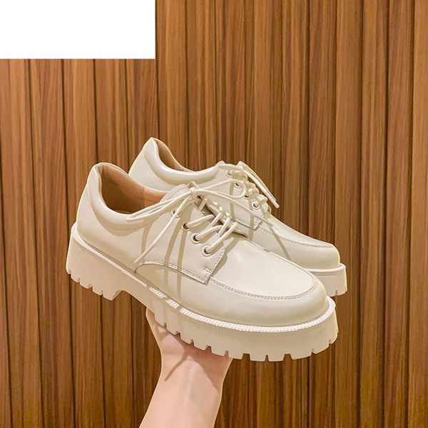 dress shoes women genuine leather spring british style white women's loafers round toe casual platform, Black
dress shoes women genuine leather spring british style white women's loafers round toe casual platform, Black
