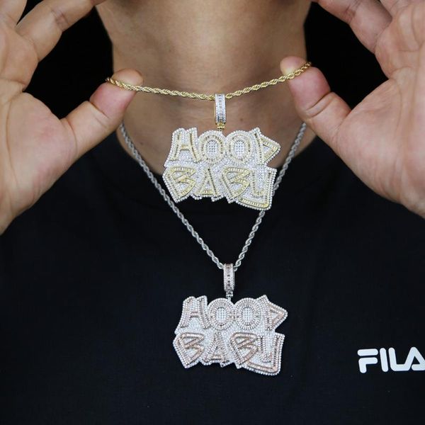 chains full cz paved large pendant with gold rose plated letter hood baby rope chain long hip hop necklace jewelry, Silver
chains full cz paved large pendant with gold rose plated letter hood baby rope chain long hip hop necklace jewelry, Silver