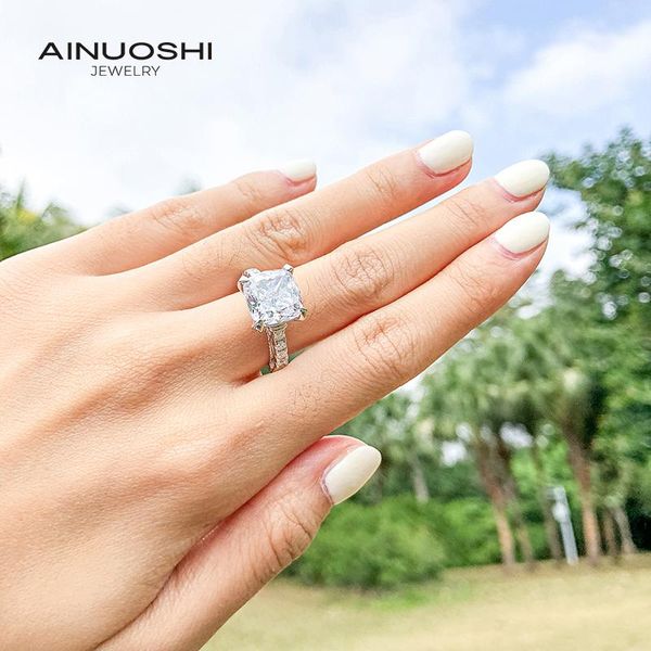 10x10mm cushion cut sona diamond silver engagement classic rings for women sterling anniversary ring gift cluster, Golden;silver
10x10mm cushion cut sona diamond silver engagement classic rings for women sterling anniversary ring gift cluster, Golden;silver
