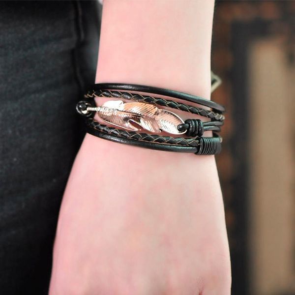 charm bracelets oi arrival luxury leather weave bracelet crystal magnet clasp accessories for women men party daily jewelry, Golden;silver
charm bracelets oi arrival luxury leather weave bracelet crystal magnet clasp accessories for women men party daily jewelry, Golden;silver