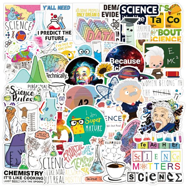 50 pcs science chemistry laboratory graffiti waterproof skateboard travel suitcase phone lapluggage stickers cute kids
50 pcs science chemistry laboratory graffiti waterproof skateboard travel suitcase phone lapluggage stickers cute kids