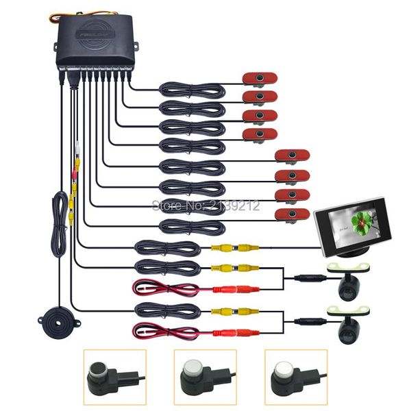 car rear view cameras& parking sensors feeldo original style 16.5mm 8-sensor video rearview visual sensor+3.5" monitor+2pcs camera
car rear view cameras& parking sensors feeldo original style 16.5mm 8-sensor video rearview visual sensor+3.5" monitor+2pcs camera