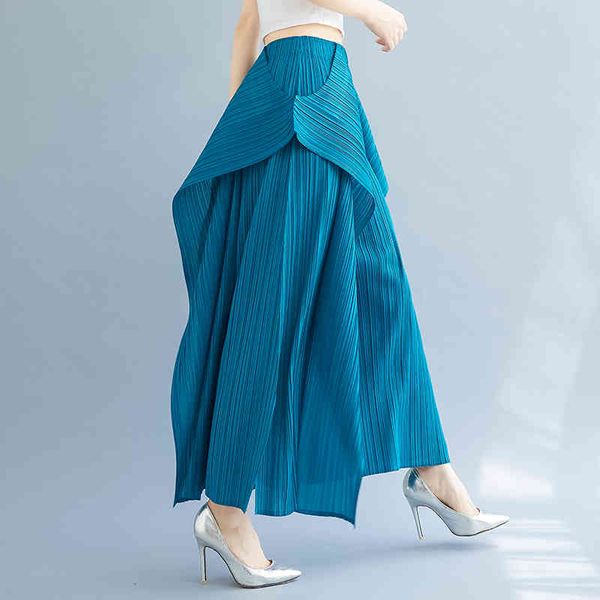 women's pants & capris irregular split fork wide leg loose solid color elastic waist casual women miyak pleated plus size trousers, Black;white
women's pants & capris irregular split fork wide leg loose solid color elastic waist casual women miyak pleated plus size trousers, Black;white