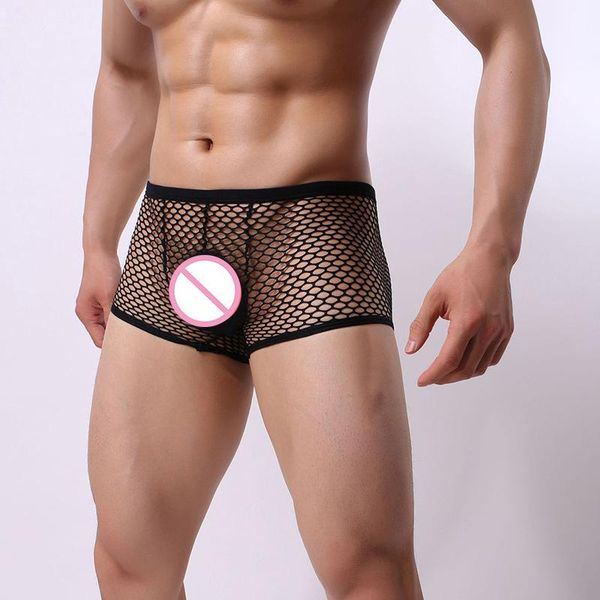 underpants underwear men's breathable mesh hollow boxer shorts transparent men boxers summer bikini gay cueca masculina, Black;white
underpants underwear men's breathable mesh hollow boxer shorts transparent men boxers summer bikini gay cueca masculina, Black;white