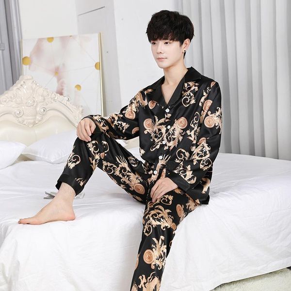 men's sleepwear plus size l-3xl men pajamas set 2pcs summer print animals pyjamas rayon sleep suit lounge nightwear home clothes, Black;brown
men's sleepwear plus size l-3xl men pajamas set 2pcs summer print animals pyjamas rayon sleep suit lounge nightwear home clothes, Black;brown