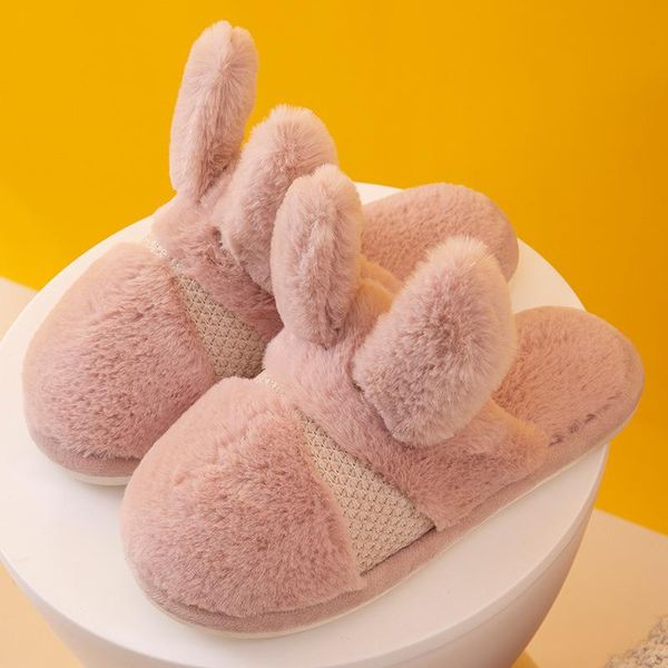 women's slippers home warm ladies cartoon plush house for women shoes soft fur slides babouches femme, Black
women's slippers home warm ladies cartoon plush house for women shoes soft fur slides babouches femme, Black
