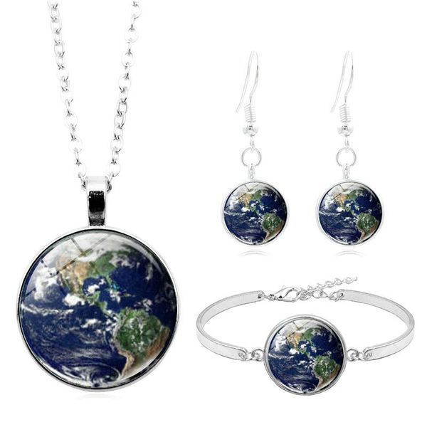 earrings & necklace universe planet earth po cabochon glass jewelry set fashion time gem bracelet earring sets for women, Silver
earrings & necklace universe planet earth po cabochon glass jewelry set fashion time gem bracelet earring sets for women, Silver