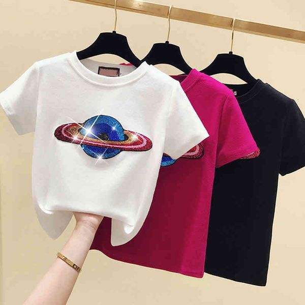 women's t-shirt shintimes white t shirt summer fashion sequins tshirts short sleeve casual black tshirt vetement femme um9q
women's t-shirt shintimes white t shirt summer fashion sequins tshirts short sleeve casual black tshirt vetement femme um9q
