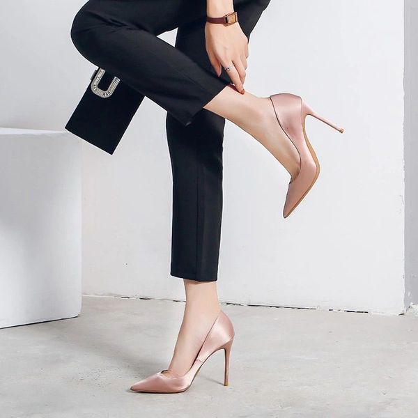 dress shoes high heels women silk pointed thin heeled satin elegant pumps black nude high-heeled fashion female shoe kvc6
dress shoes high heels women silk pointed thin heeled satin elegant pumps black nude high-heeled fashion female shoe kvc6