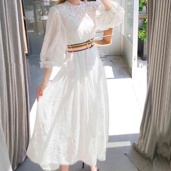 lace white casual embroidery women es o neck lantern three quarter sleeve high waist with sashes ruched female tide, Black;gray
lace white casual embroidery women es o neck lantern three quarter sleeve high waist with sashes ruched female tide, Black;gray