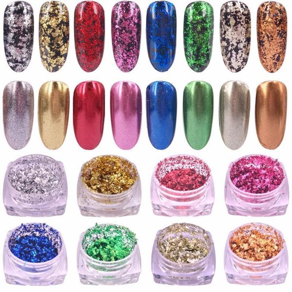 box mirror glitter silver gold etc colors nail flakes bling sequins shinning art powder paillette decoration1
box mirror glitter silver gold etc colors nail flakes bling sequins shinning art powder paillette decoration1