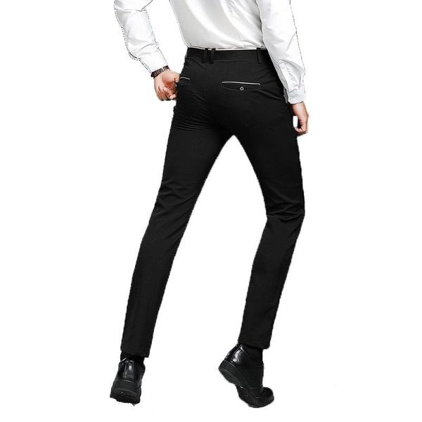 men's pants summer cotton fashion business men formal suit male straight casual trousers 28-38, Black
men's pants summer cotton fashion business men formal suit male straight casual trousers 28-38, Black