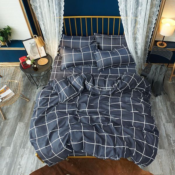 bedding sets classical plaid blue fashion comforter set double sided king full single size duvet cover sheet pillowcase
bedding sets classical plaid blue fashion comforter set double sided king full single size duvet cover sheet pillowcase
