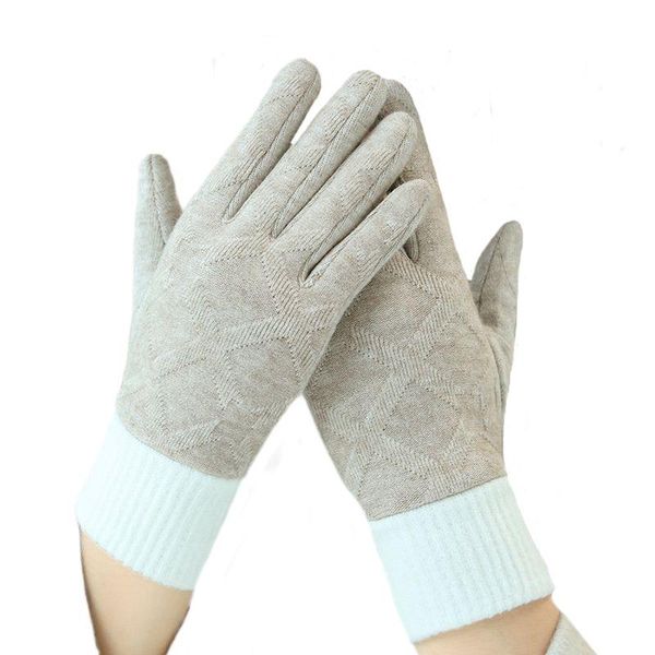 five fingers gloves elegant women winter imitate cashmere keep warm plus velvet thicken touch screen lattice cycling drive knitting mittens, Blue;gray
five fingers gloves elegant women winter imitate cashmere keep warm plus velvet thicken touch screen lattice cycling drive knitting mittens, Blue;gray