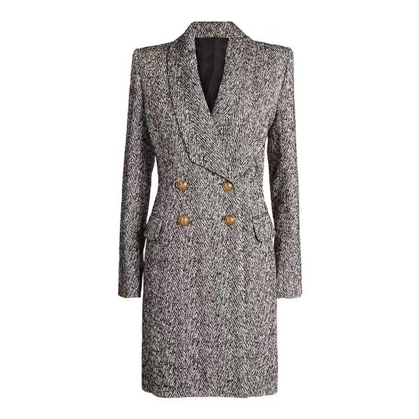 women's wool & blends s- 2021 winter thick woolen fabric green fruit collar double breasted long sleeve windbreaker jacket, Black
women's wool & blends s- 2021 winter thick woolen fabric green fruit collar double breasted long sleeve windbreaker jacket, Black