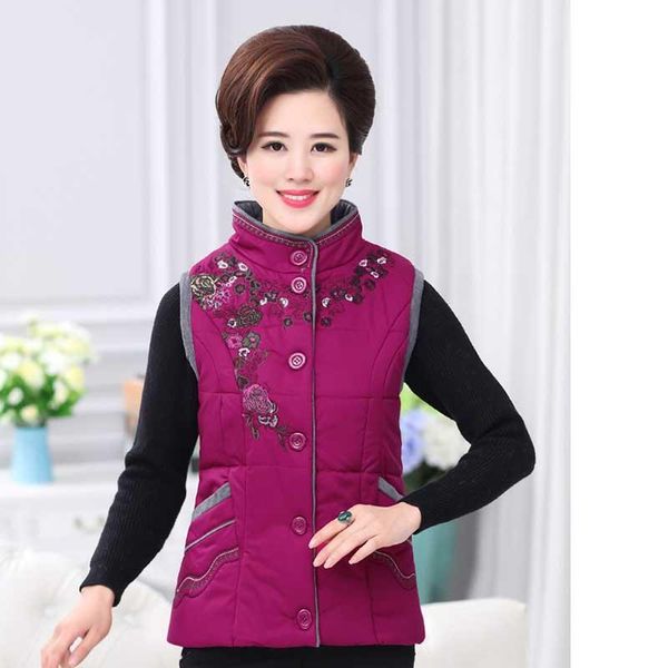 women's vests middle-aged spring and autumn cotton vest mother loaded grandma jacket p3733, Black;white
women's vests middle-aged spring and autumn cotton vest mother loaded grandma jacket p3733, Black;white