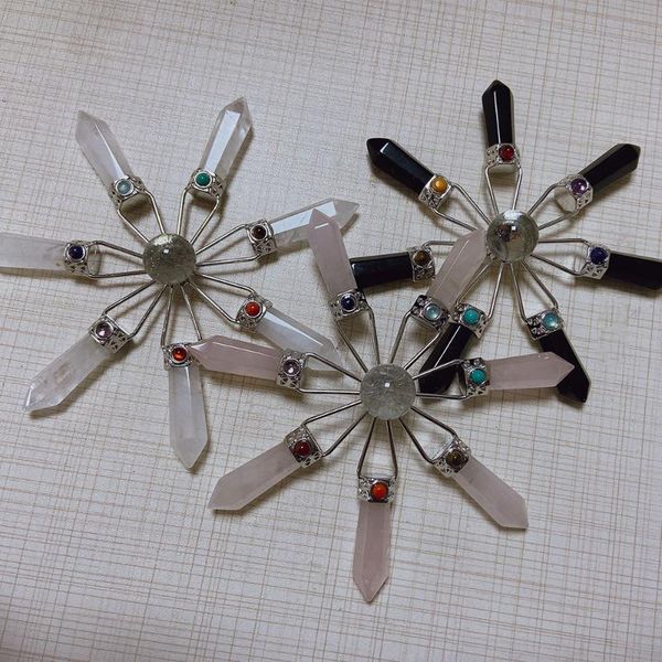 natural stone 7 chakra points energy generator reiki healing meditation white crystal gemstone beads pendulum spiritual charms decorative ob
natural stone 7 chakra points energy generator reiki healing meditation white crystal gemstone beads pendulum spiritual charms decorative ob