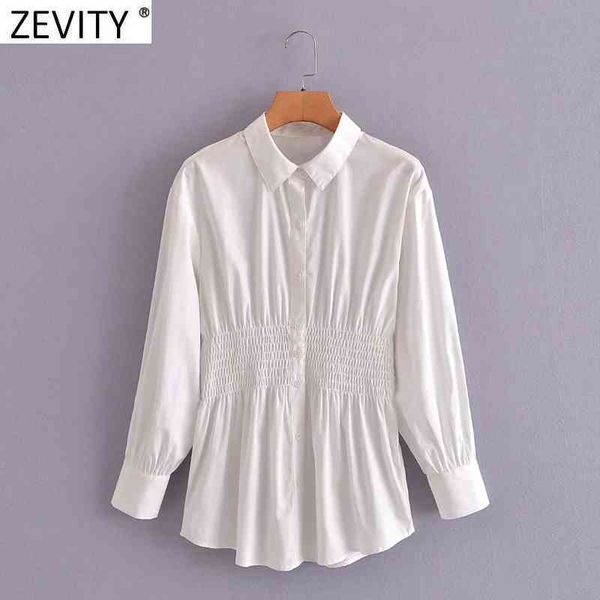 zevity women fashion solid color waist elastic pleat casual slim smock blouse office lady business shirt chic blusas ls9256 210419, White
zevity women fashion solid color waist elastic pleat casual slim smock blouse office lady business shirt chic blusas ls9256 210419, White