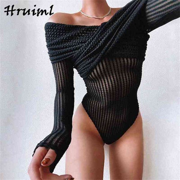 bodysuits see through mesh one word collar long sleeve jumpsuit women skinny night club fashion body suits for 210513, Black;white
bodysuits see through mesh one word collar long sleeve jumpsuit women skinny night club fashion body suits for 210513, Black;white