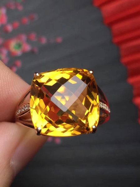 cluster rings citrine ring 18k gold au750 square shape about 12.5mm natural gemstones for female anniversary gift fine, Golden;silver
cluster rings citrine ring 18k gold au750 square shape about 12.5mm natural gemstones for female anniversary gift fine, Golden;silver