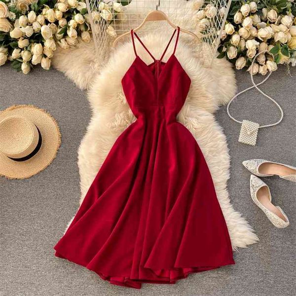 spring fashion strap vestidos female v-neck strapless slim midi dress with waist c477 210507, Black;gray
spring fashion strap vestidos female v-neck strapless slim midi dress with waist c477 210507, Black;gray