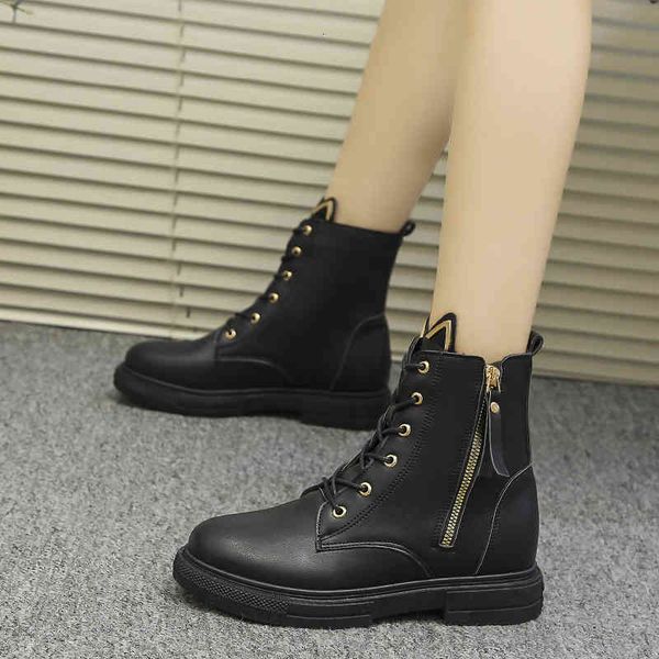 boots women's boots for heavy-heeled motorcycle and platform, women's footwear in winter without shoelaces, round-bill, autumn y47, Black
boots women's boots for heavy-heeled motorcycle and platform, women's footwear in winter without shoelaces, round-bill, autumn y47, Black