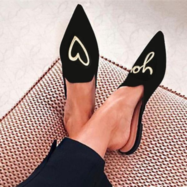 slippers chaussures femme love u real leather pointed toe flats women designer & loafers woman shoes street fashion mules, Black
slippers chaussures femme love u real leather pointed toe flats women designer & loafers woman shoes street fashion mules, Black