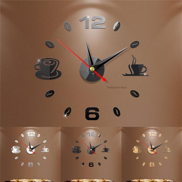 wall clocks 3d diy coffee cup acrylic mirror sticker clock home decoration mural decal kitchen living room
wall clocks 3d diy coffee cup acrylic mirror sticker clock home decoration mural decal kitchen living room