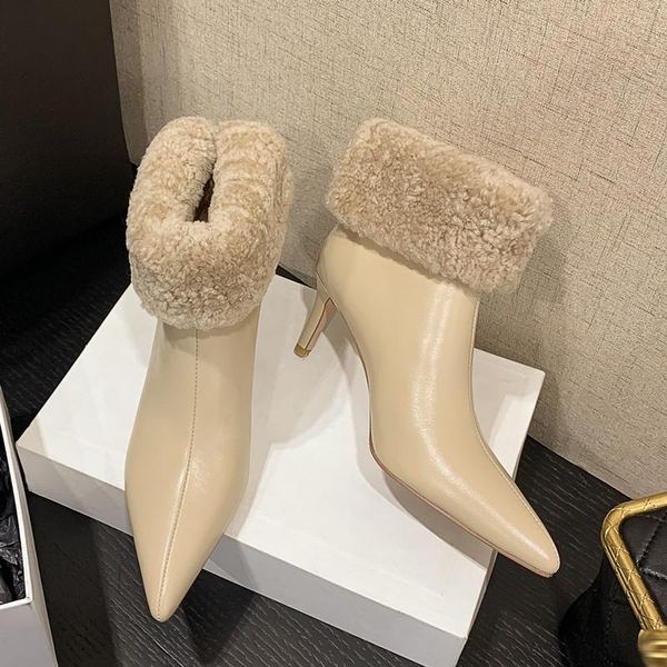 boots recommended products for fall/winter 2021 pointed toe ankle fashion leather stiletto low tube women's, Black
boots recommended products for fall/winter 2021 pointed toe ankle fashion leather stiletto low tube women's, Black