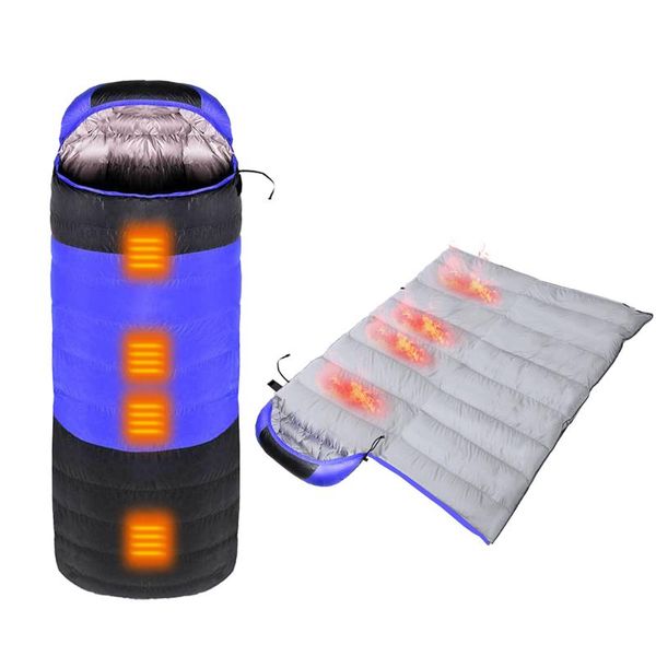 sleeping bags heated bag with storage sack outdoor winter warm envelope for hiking traveling camping
sleeping bags heated bag with storage sack outdoor winter warm envelope for hiking traveling camping