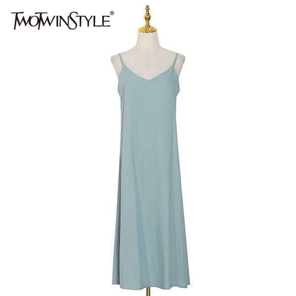 casual sling dresses for women v neck sleeveless midi minimalist korean dress female clothing summer 210520, Black;gray
casual sling dresses for women v neck sleeveless midi minimalist korean dress female clothing summer 210520, Black;gray