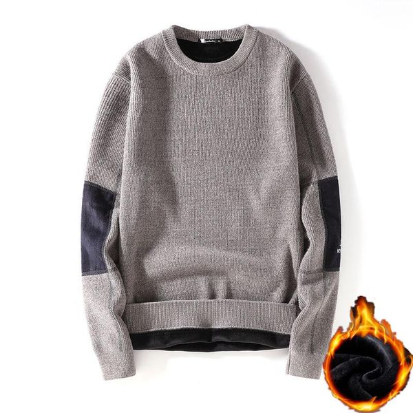 men's sweaters knitted sweater men mens fashion velvet pullovers autumn and winter long sleeve korean comfort youth, White;black
men's sweaters knitted sweater men mens fashion velvet pullovers autumn and winter long sleeve korean comfort youth, White;black
