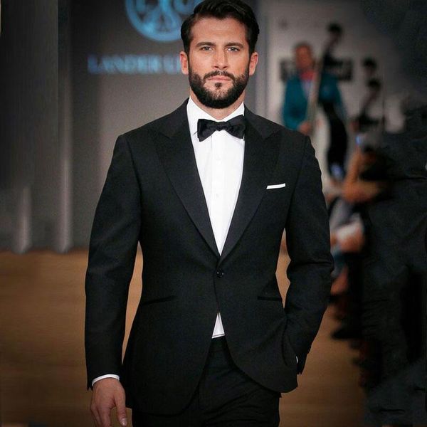 handsome black men suits pants groom wedding tuxedos terno masculino slim fit costume homme 2piece formal man blazer prom party men's &, White;black
handsome black men suits pants groom wedding tuxedos terno masculino slim fit costume homme 2piece formal man blazer prom party men's &, White;black