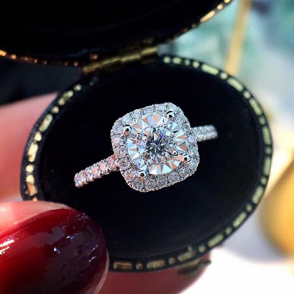 wedding rings huitan gorgeous round cz for women simple and elegant bridal engagement ring timeless style jewelry, Slivery;golden
wedding rings huitan gorgeous round cz for women simple and elegant bridal engagement ring timeless style jewelry, Slivery;golden