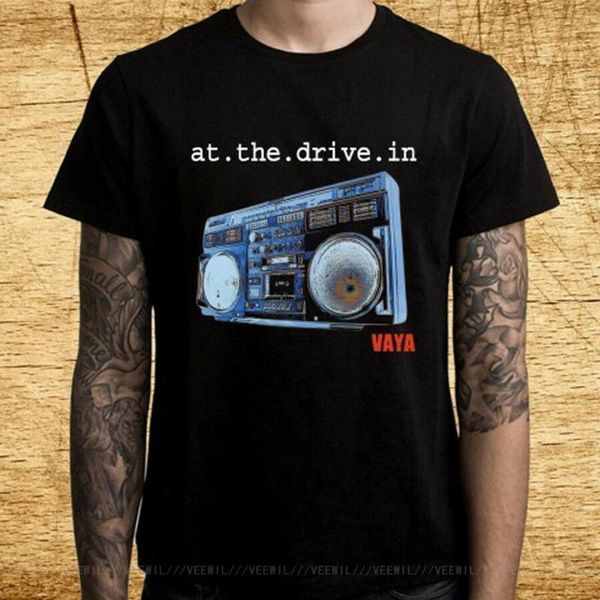 men's t-shirts at the drive in art punk band vaya logo black t-shirt size s-3xl gyms fitness tee shirt, White;black
men's t-shirts at the drive in art punk band vaya logo black t-shirt size s-3xl gyms fitness tee shirt, White;black