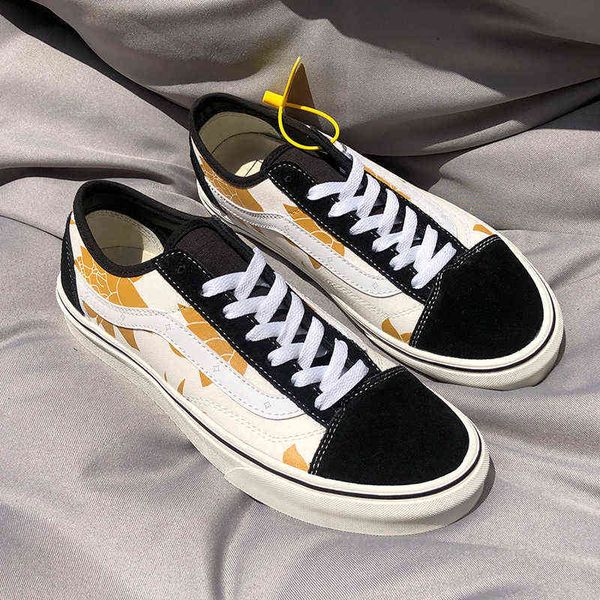 longvance flower canvas shoes maple leaf yellow plant print side stripe style 36 low board fashion, Black;white
longvance flower canvas shoes maple leaf yellow plant print side stripe style 36 low board fashion, Black;white