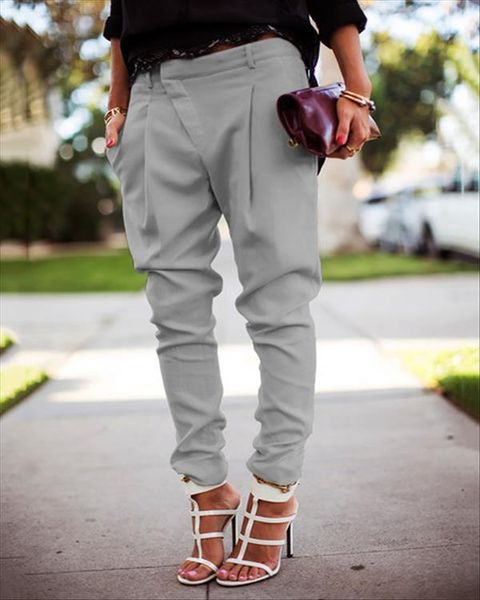 waist casual solid pencil women pant plus size straight slim fit trousers button fly full length streetwear ladies loose, Black;white
waist casual solid pencil women pant plus size straight slim fit trousers button fly full length streetwear ladies loose, Black;white