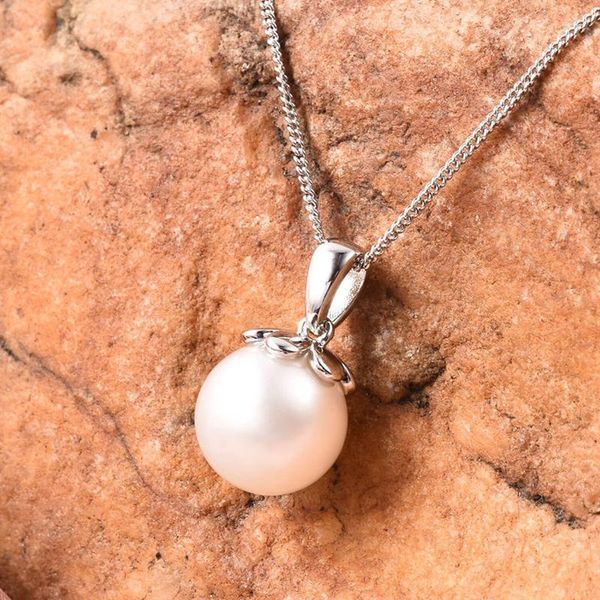 pendant necklaces stainless steel women's white pearl necklace elegant jewelry gift for girlfriend, Silver
pendant necklaces stainless steel women's white pearl necklace elegant jewelry gift for girlfriend, Silver