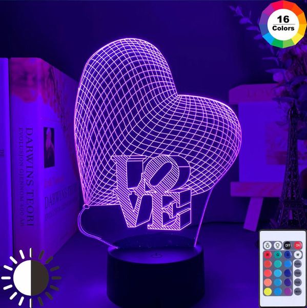 night lights love heart 3d lamp hologram illusion color changing nightlight for home decoration unique gift her baby light
night lights love heart 3d lamp hologram illusion color changing nightlight for home decoration unique gift her baby light